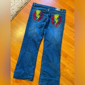 COOGI Womens Vintage Embroidered Jeans